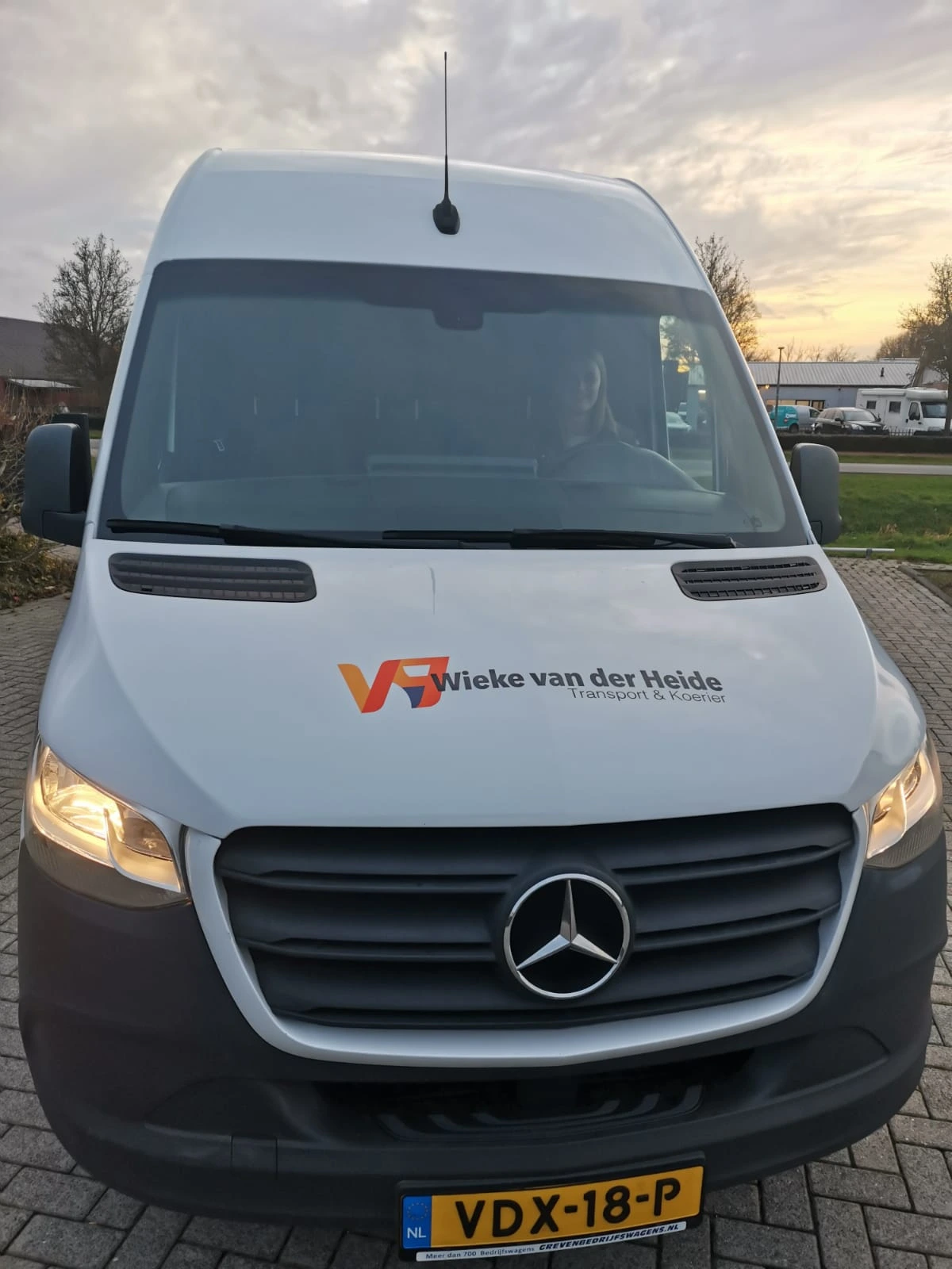 Mercedes-Benz Sprinter van Wieke Logistics